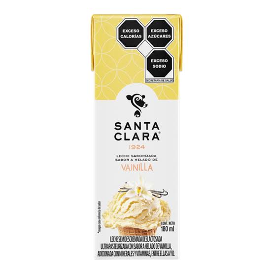LECHE SANTA CLARA VAINILLA 180 ML