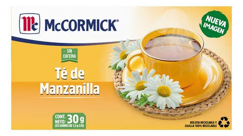 TÉ McCORMICK DE MANZANILLA 30 g