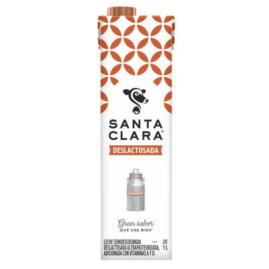 LECHE SANTA CLARA DESLACTOSADA 1 L