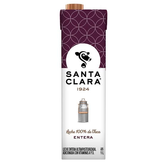 LECHE SANTA CLARA ENTERA 1 L