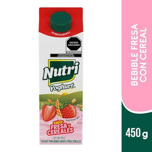 YOGHURT NUTRIYOGHURT FRESA - CEREAL 450 g
